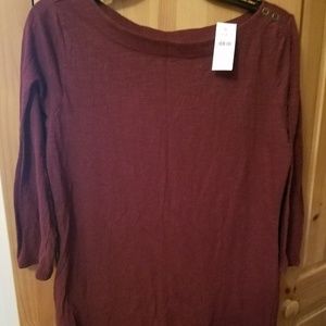 New with tags Loft knit top
